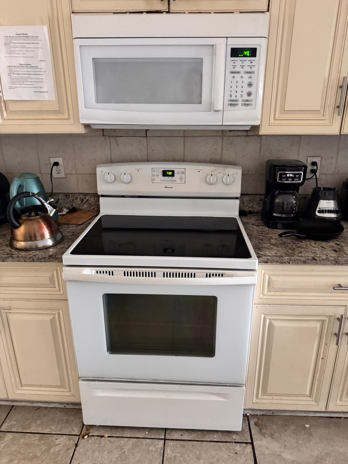 Product Sold β Amana White Electric Stove Product Sold β Amana White Electric Stove